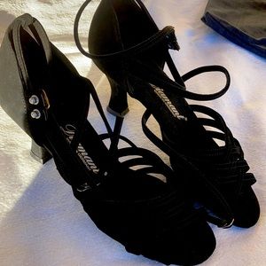 Diamant 💎professional black dance shoes💃🩰